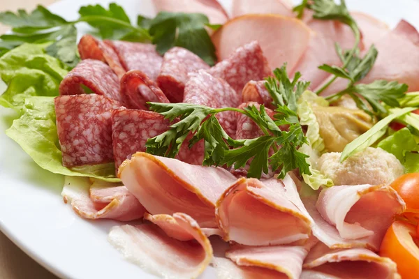 Meat appetizer — Stock Photo, Image