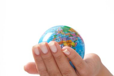 Kadın eli ile dünya