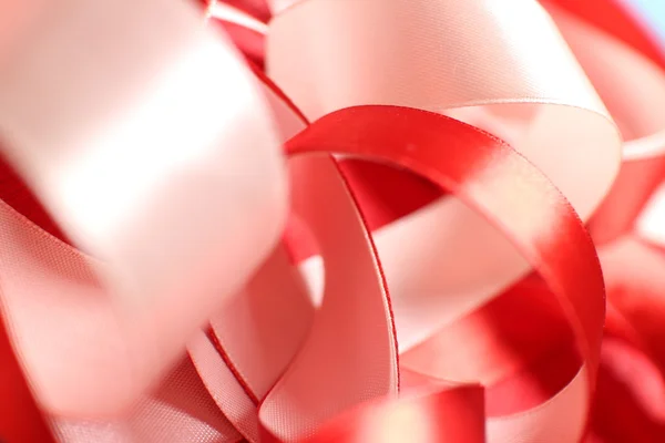 Ribbons on the red — Stock Photo, Image