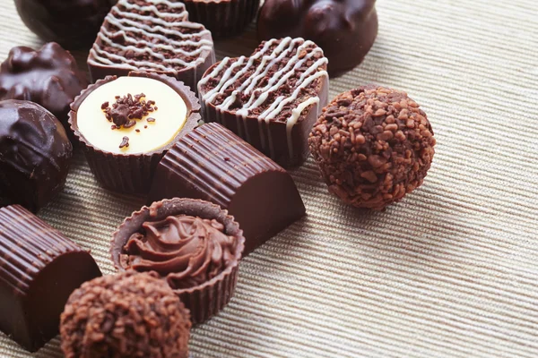 Dolci al cioccolato — Foto Stock