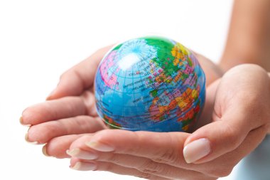 Kadın eli ile dünya