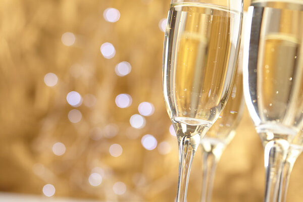 Champagne glasses