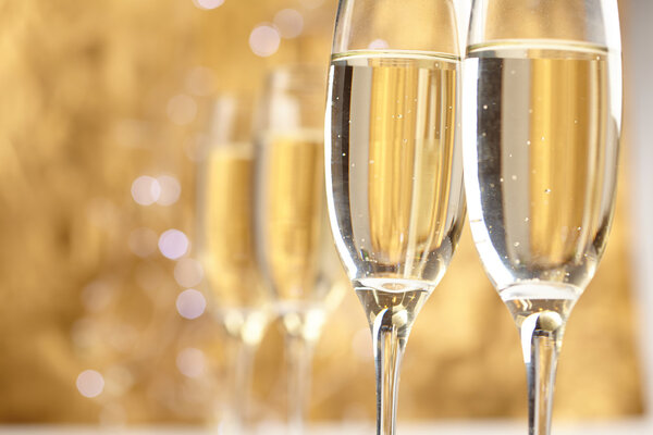 Champagne glasses