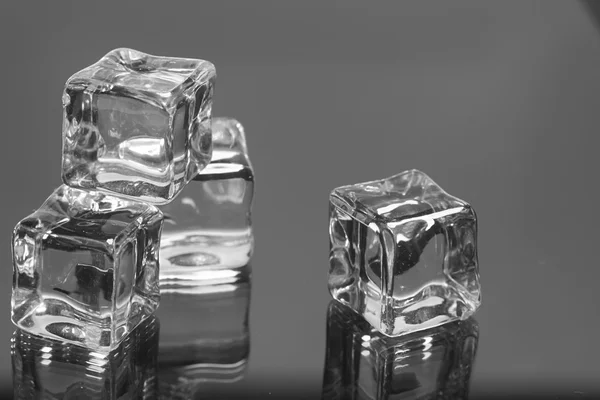 Cubos de hielo primer plano — Foto de Stock