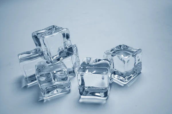 Ice cubes closeup — Stock Photo, Image