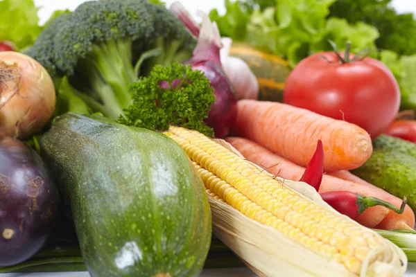 Fresh vegetables closeup — Stock Photo, Image