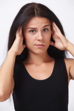 beyaz kadın portresi