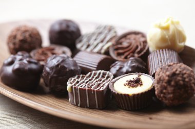 Farklı çikolata tatlılar