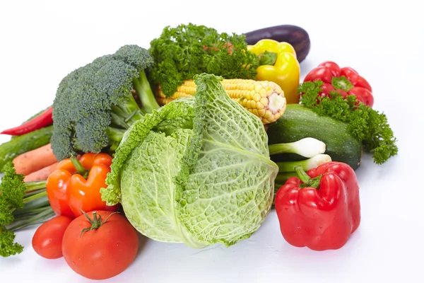 Diverse verdure fresche — Foto Stock