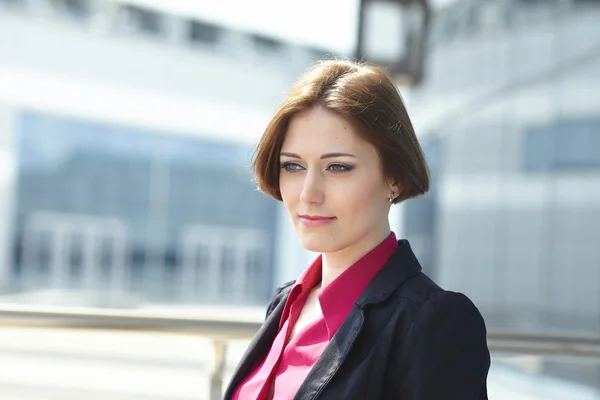 Concepto de mujer de negocios de cerca — Foto de Stock