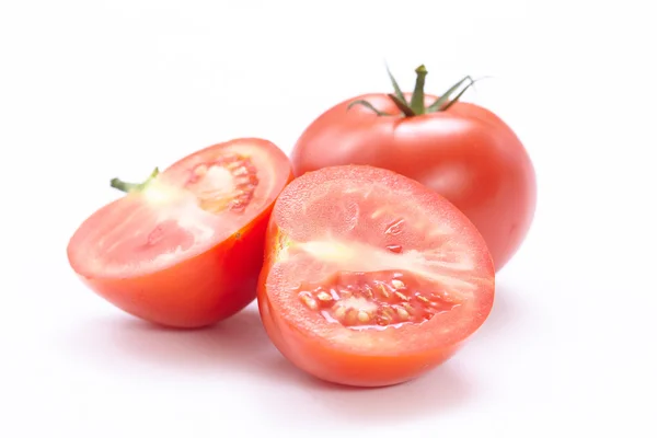 Fresh tomatoes isolated — Stock Photo, Image