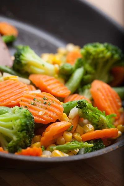 Smaczny smażone warzywa — Zdjęcie stockowe
