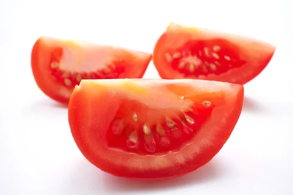 Fresh tomatoes isolated — Stock Photo, Image