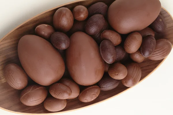 Œufs de Pâques au chocolat — Photo