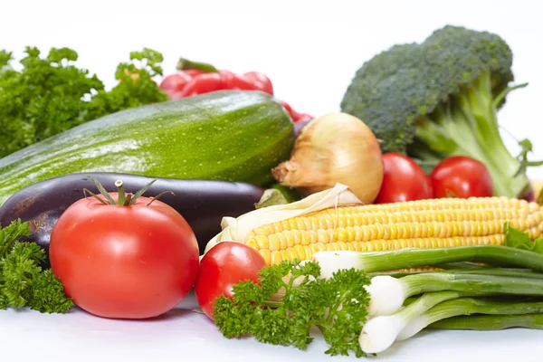 Varias verduras frescas — Foto de Stock