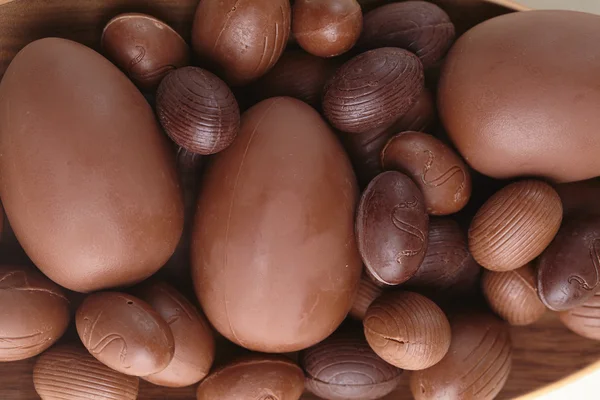 Œufs de Pâques au chocolat — Photo