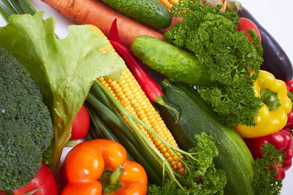 Varias verduras frescas —  Fotos de Stock