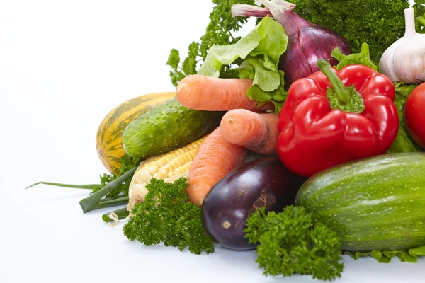 Varias verduras frescas — Foto de Stock