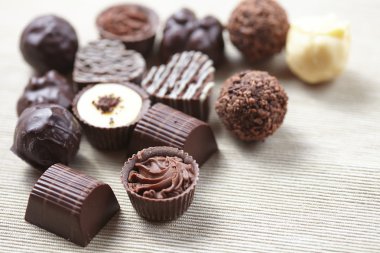 lezzetli çikolata tatlılar