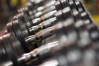 Fitness egzersizleri için halter