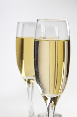 Şampanya bardağı beyaz