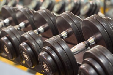 Fitness egzersizleri için halter