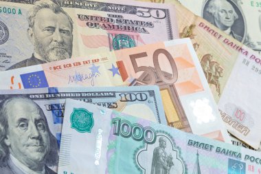 money banknotes concept clipart