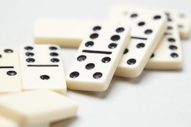 Beyaz Domino taşları