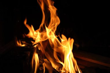 parlak alev arkaplanı