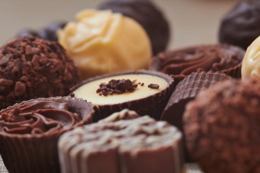 lezzetli çikolata şekerleme