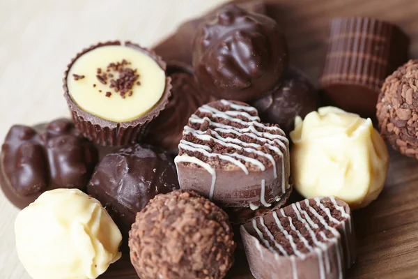 Délicieux bonbons au chocolat — Photo
