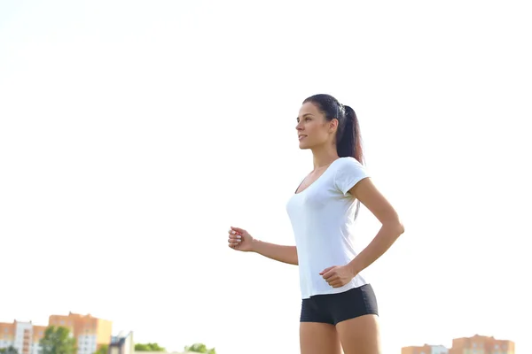 Laufsportlerin — Stockfoto