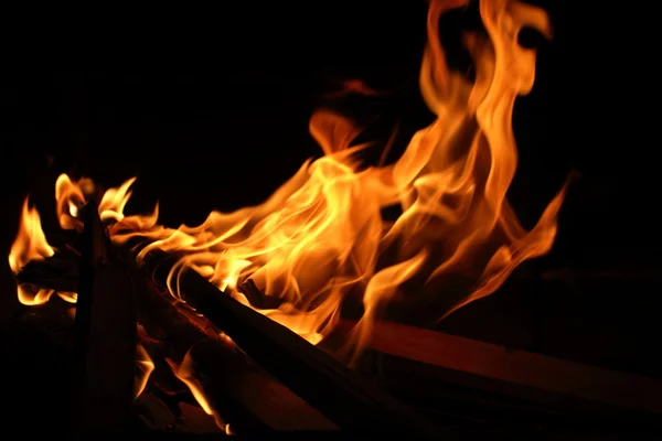 Φωτεινό φόντο φλόγας — Φωτογραφία Αρχείου