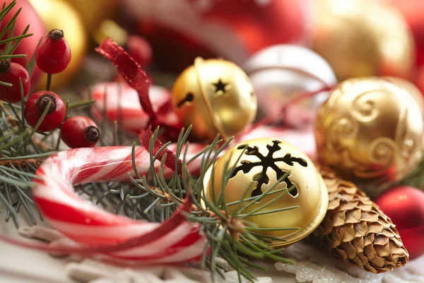 Colorful Christmas decoration — Stock Photo, Image