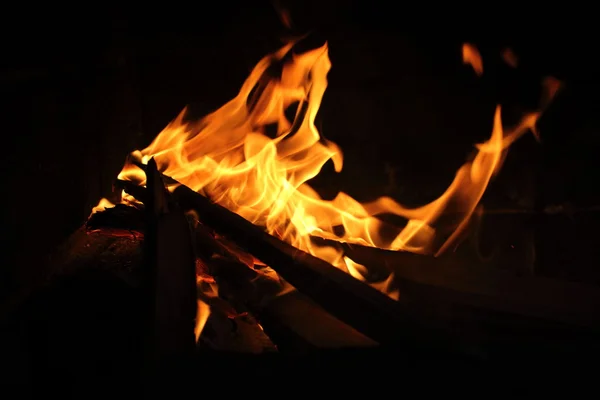 Φωτεινό φόντο φλόγας — Φωτογραφία Αρχείου