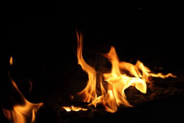 parlak alev arkaplanı