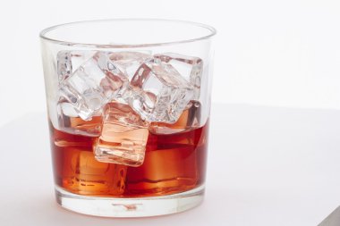 Buzlu viski.