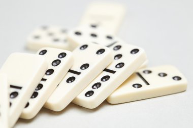 Beyaz Domino taşları