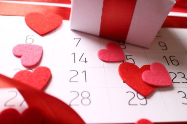 Sevgililer günü takvimi