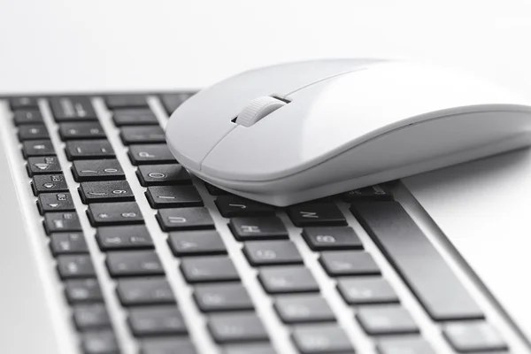 Souris d'ordinateur avec clavier — Photo