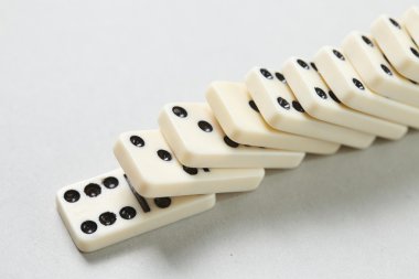Beyaz Domino taşları