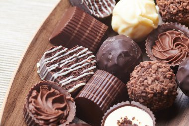 lezzetli çikolata şekerleme