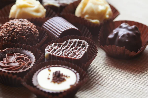 Stock image delicious chocolate candies