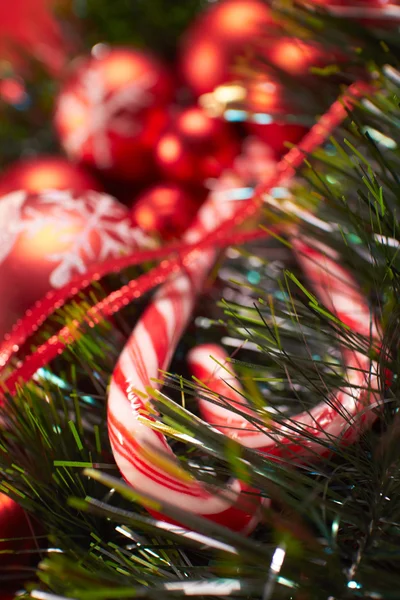 カラフルなクリスマスの装飾 — ストック写真