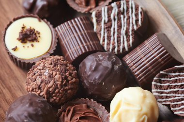 lezzetli çikolata şekerleme