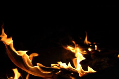 parlak alev arkaplanı