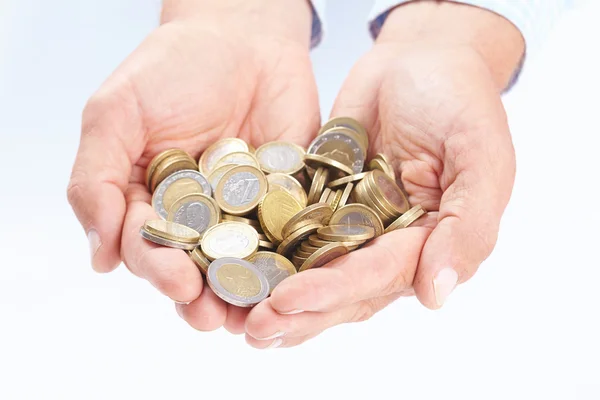 Male Hands with money — Stock Photo, Image