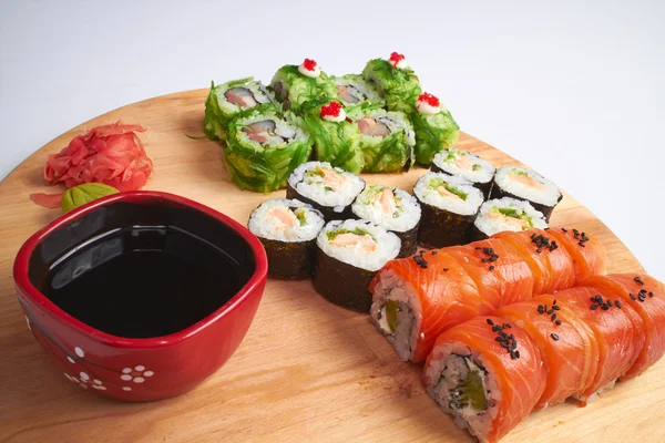 おいしい寿司セット — ストック写真