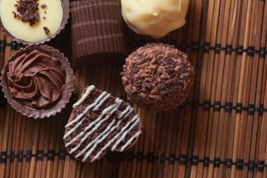 lezzetli çikolata şekerleme