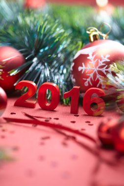 Yılbaşı kutlama kartı